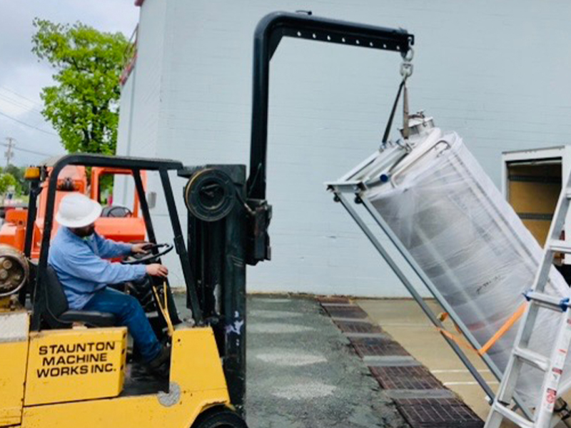 Rigging and Machine Moving Services | Staunton Machine Works