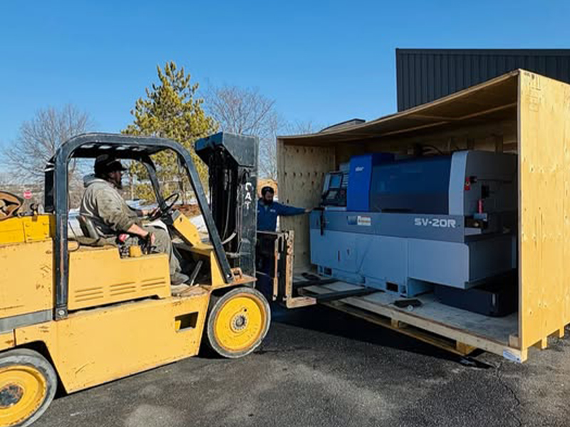 Rigging and Machine Moving Services | Staunton Machine Works