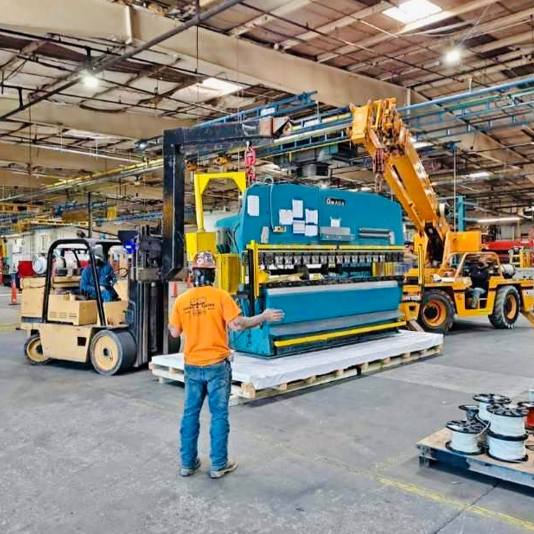 Rigging and Machine Moving Services | Staunton Machine Works