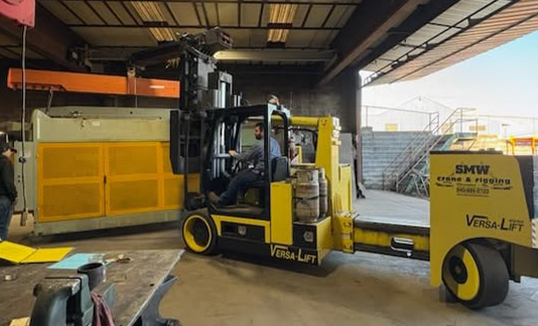 Rigging and Machine Moving Services | Staunton Machine Works