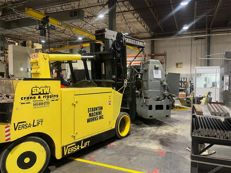 Crane Services | Staunton Machine Works